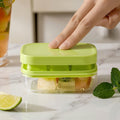 6-Cell Easy Release Press Type Ice Cube Making Tray